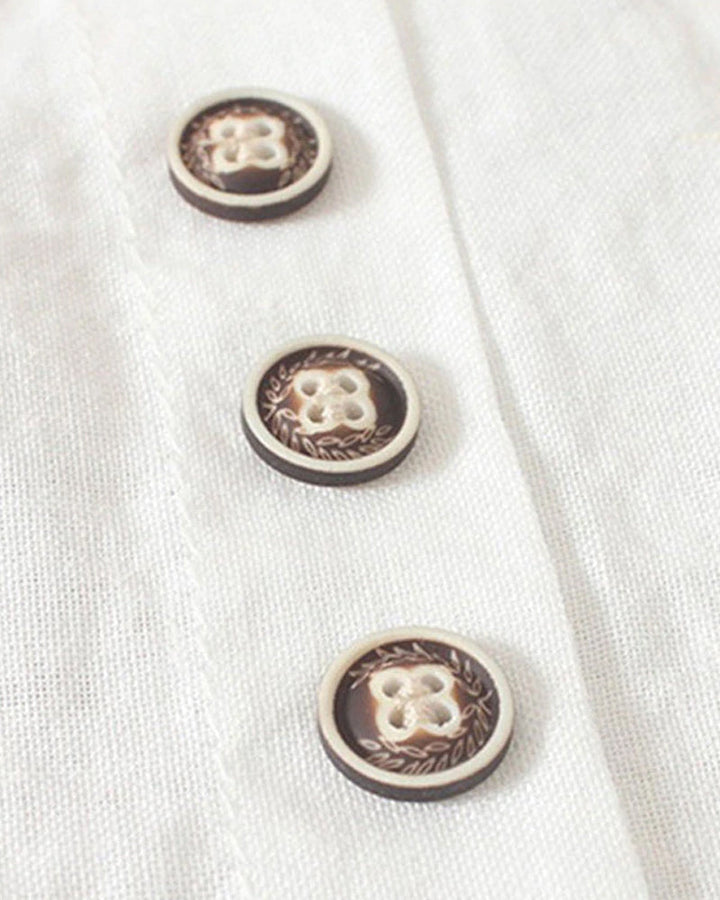 Beatrice | Women’s Summer Button Detail Casual Blouse