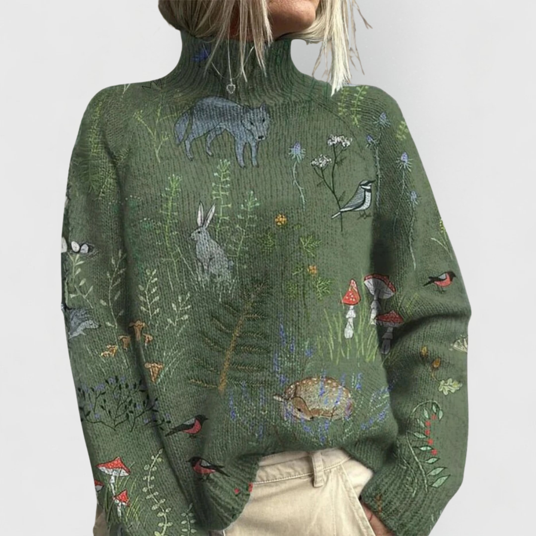 Cynthia | Warm and Elegant Turtleneck Sweater