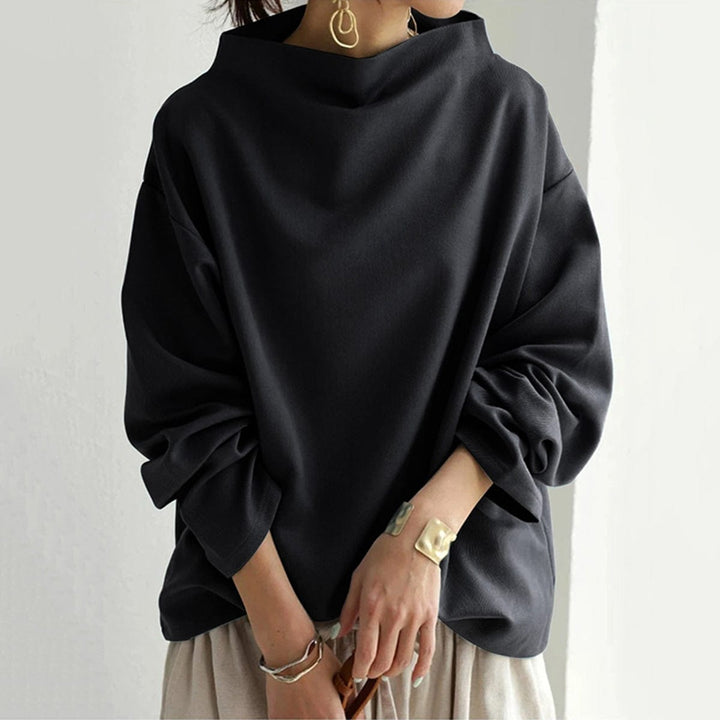 Rachel | Women High-Neck Long Sleeve Top