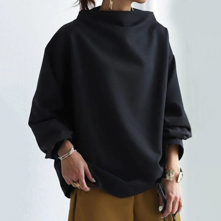 Rachel | Women High-Neck Long Sleeve Top